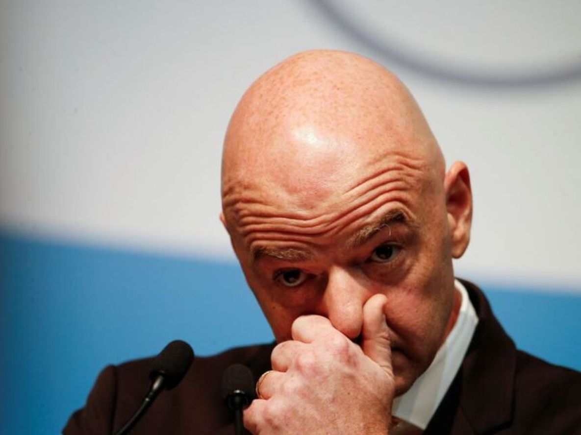 El suizo Gianni Infantino, presidente de la FIFA, tiene Covid-19. /archivo