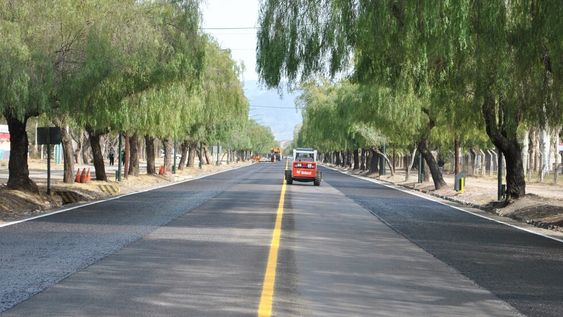 Continúa la mejora de los circuitos viales del Parque General San Martín