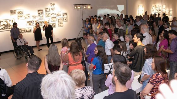 Se inauguró la exposición de Drago Brajak en el MMAMM