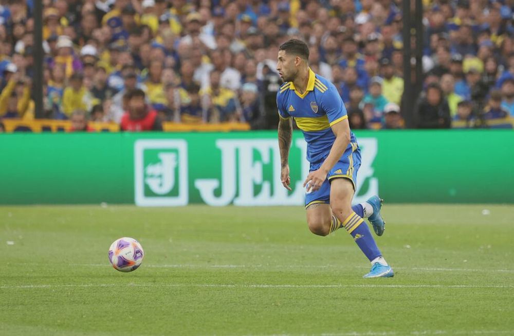 Alan Varela, volante central de Boca, que está intentando recuperar su nivel. / Gentileza.