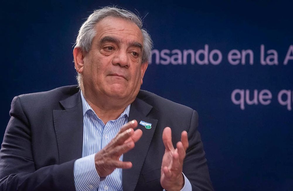 Carlos Iannizzotto, presidente de Coninagro, planteó que el Gobierno nacional debe tener disciplina fiscal. Foto: Ignacio Blanco / Los Andes