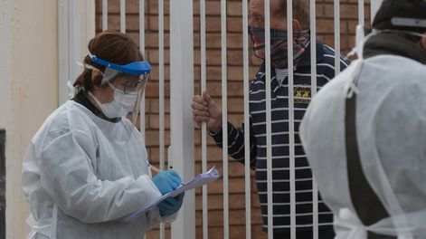 Los Andes | Para estar en su casa, la persona infectada debe llenar una declaración jurada y cumplir con lo que allí se establece. / Ignacio Blanco