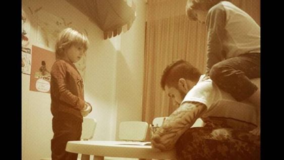 Los niños de Wanda Nara ya hicieron su cartita a Papá Noel