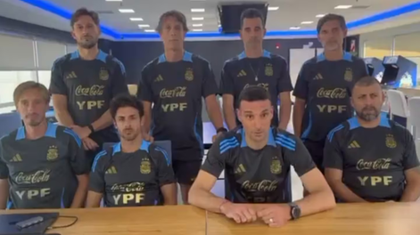 Los Andes | La Selección argentina envió un mensaje de apoyo a Bahía Blanca