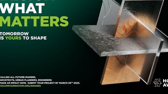 Ya está abierta la inscripción para los Holcim Awards 2023