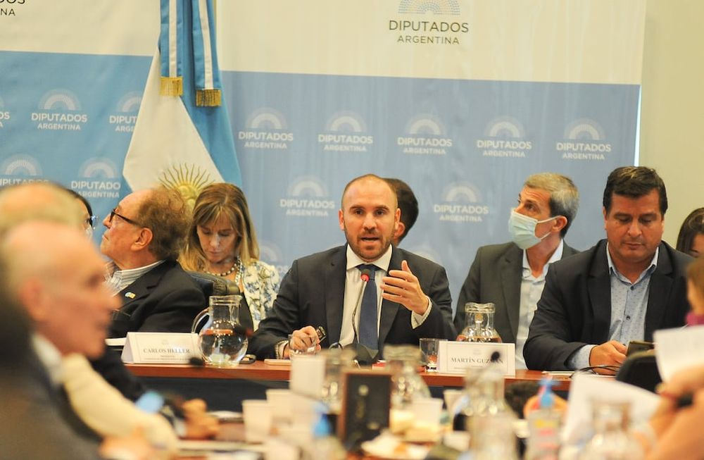 Martin Guzmán, ministro de Economía en el Congreso. / Federico López Claro