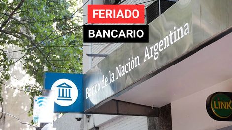 Las sucursales bancarias permanecerán cerradas durante toda la jornada del jueves 6 de noviembre.