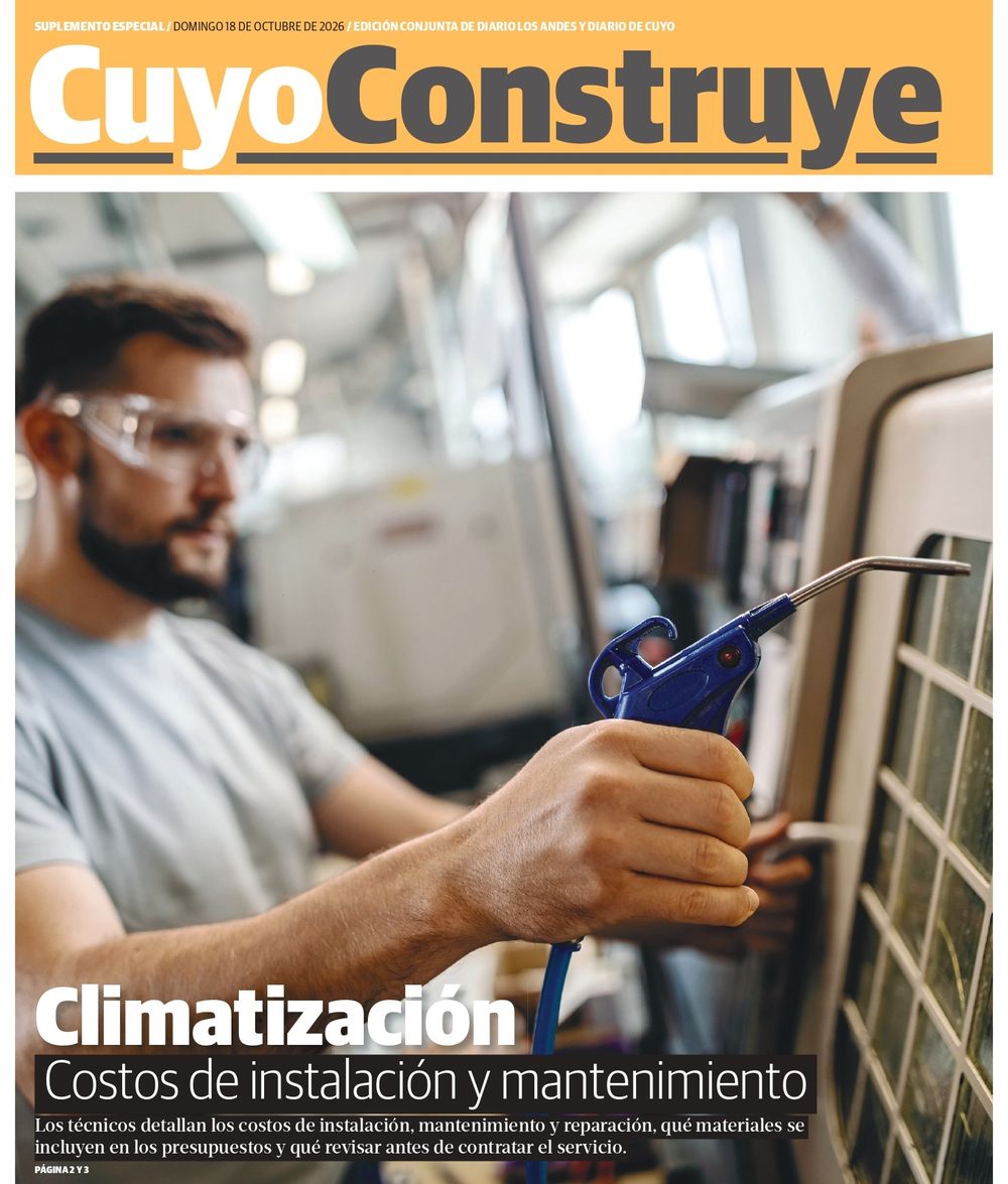 Cuyo Construye presenta un informe central sobre el mercado de la climatización, acompañado por un recorrido detallado sobre los costos métricos de construcción.