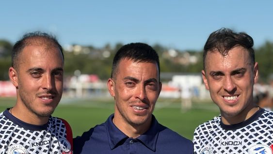 Federico, Gonzalo y Matías Franco jugadores de hockey césped, lograron un nuevo título para sus vidas deportivas