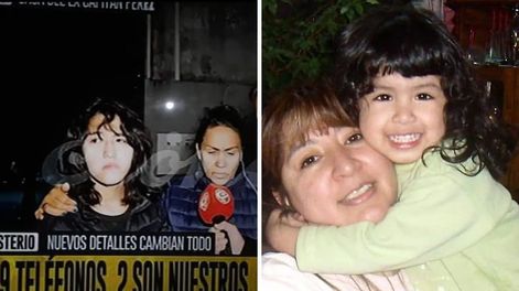 Comparativa entre Sofía Herrera y la hija de Carlos Pérez, detenido en el caso Loan Peña.