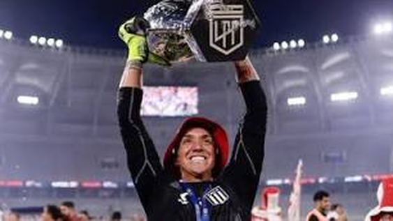 El arquero uruguayo fue clave en la conquista del título del Pincha en el torneo Clausura. Se atajó todo en la serie de penales frente a Racing.&nbsp;