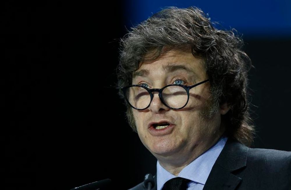 El presidente Javier Milei (EFE)