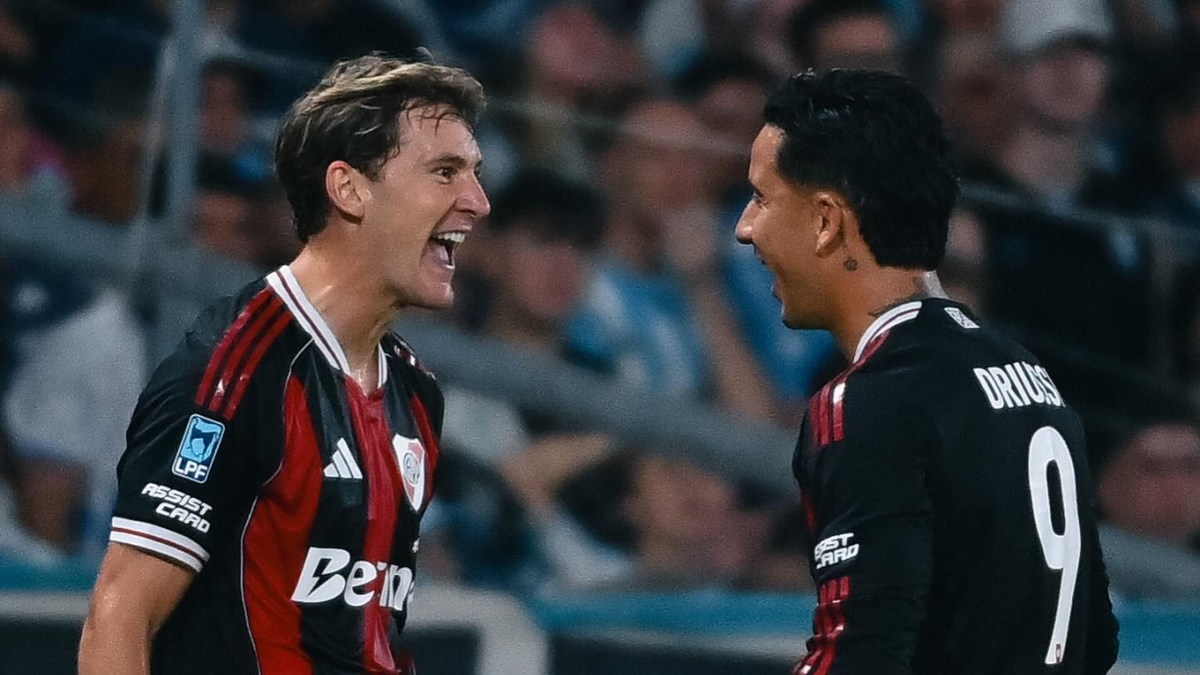 River venció 2-0 a Racing en un clásico picante: goles de Colidio y Driussi para el único escolta de la Lepra