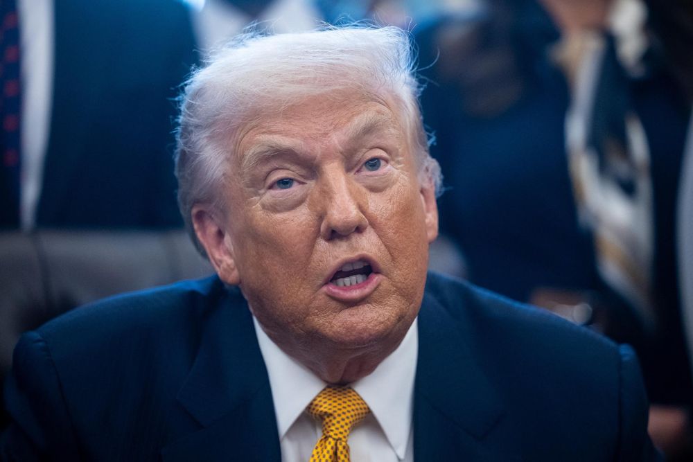 El presidente de EE.UU. Donald Trump.
