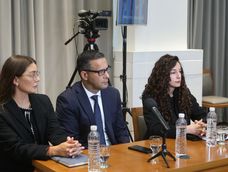 El juez penal Sebastián Sarmiento durante su juicio político El juez penal Sebastián Sarmiento durante su juicio político