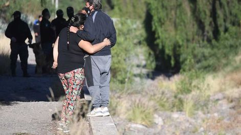 Los Andes | Perros de búsqueda trabajaron en los barrios Infanta y Sargento Cabral de Las Heras, en el lugar estuvieron los padres de Abigail. Archivo. Marcelo Rolland / Los Andes