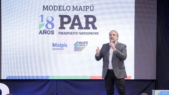 El intendente de Maipú, Matías Stevanato, presentó una nueva edición del Presupuesto Activo y Responsable (PAR) 2025