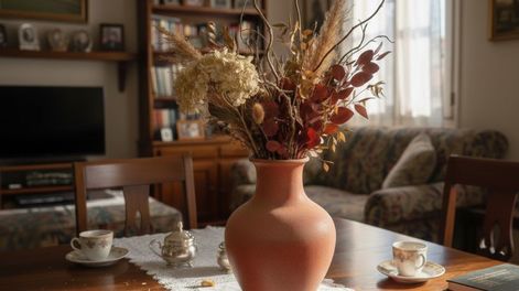 Este florero cotidiano sirve para la decoración del hogar, pero la intención con la que se elige y se ubica potencia su efecto para el Feng Shui.
