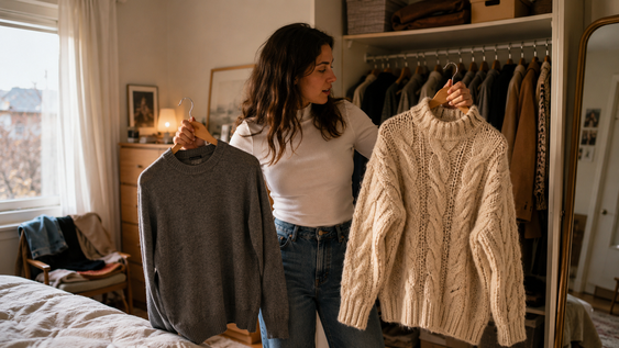 ya fueron los sweaters lisos: el tejido con textura que sera tendencia y dominara el invierno 2026