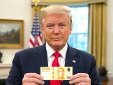 La compra de pesos por parte del Departamento del Tesoro de Estados Unidos generó una ola de memes.