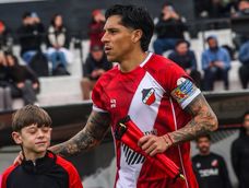 Y un día Enzo Pérez volvió a su Maipú querido. El talentoso volante capitaneó al Cruzado en el partido que empataron ante San Martín de Tucumán