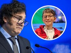 El nuevo enemigo de Milei: quién es Ian Moche, el nene con autismo que hizo enojar al Presidente