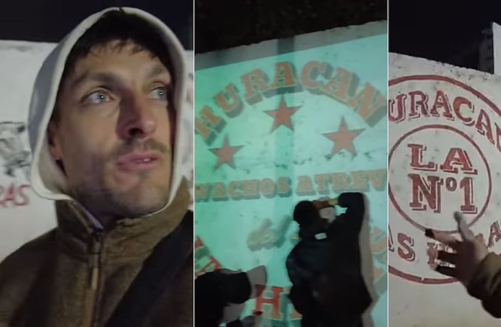 El youtuber Joaquín Santos grabó adentro del barrio 26 de Enero, en Las Heras.
