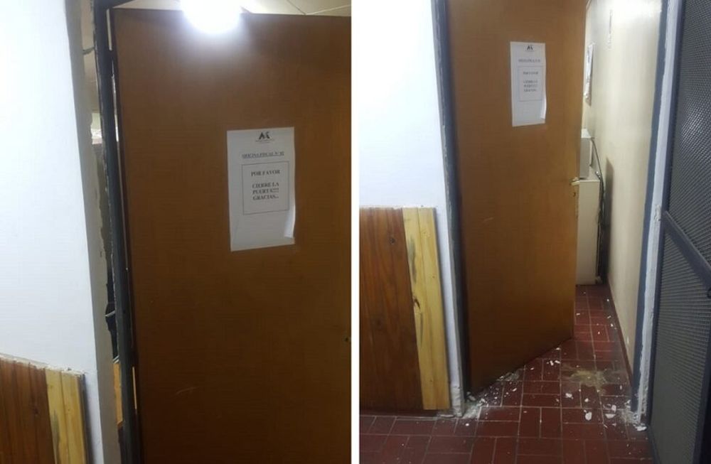 Lo atraparon robando sueros en el Lagomaggiore y quiso escapar destrozando una puerta