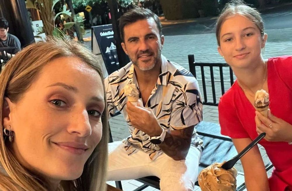 Mica, Fabián e Indiana. (Instagram Mica Viciconte)