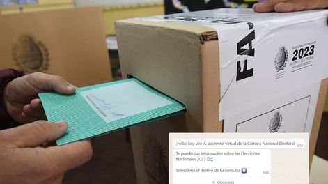 La Cámara Nacional Electoral lanza un ChatBot en WhatsApp.