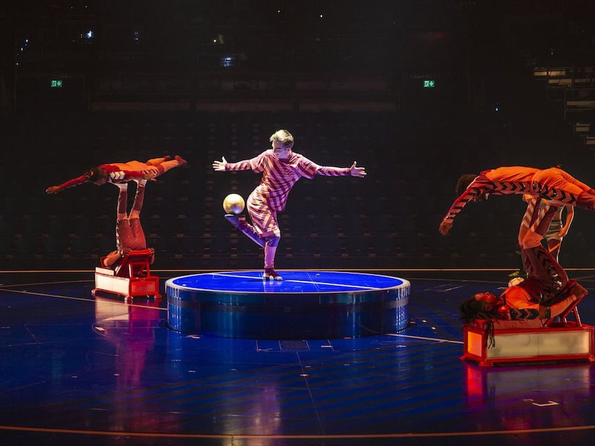 El Cirque du Soleil compartió un adelanto del espectáculo “Messi10”
