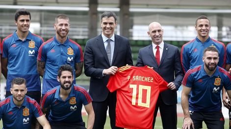 La selección española fue sometida a un control antidoping sorpresa por vampiros de FIFA