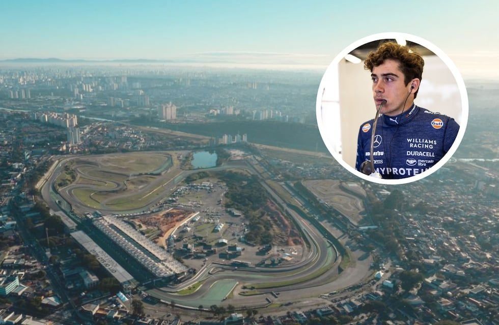 Franco Colapinto competirá en el Circuito de Interlagos, escenario del GP de Brasil
