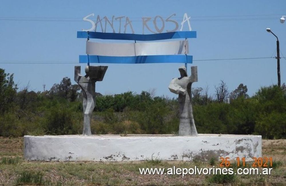 Un monumento con historia en Santa Rosa