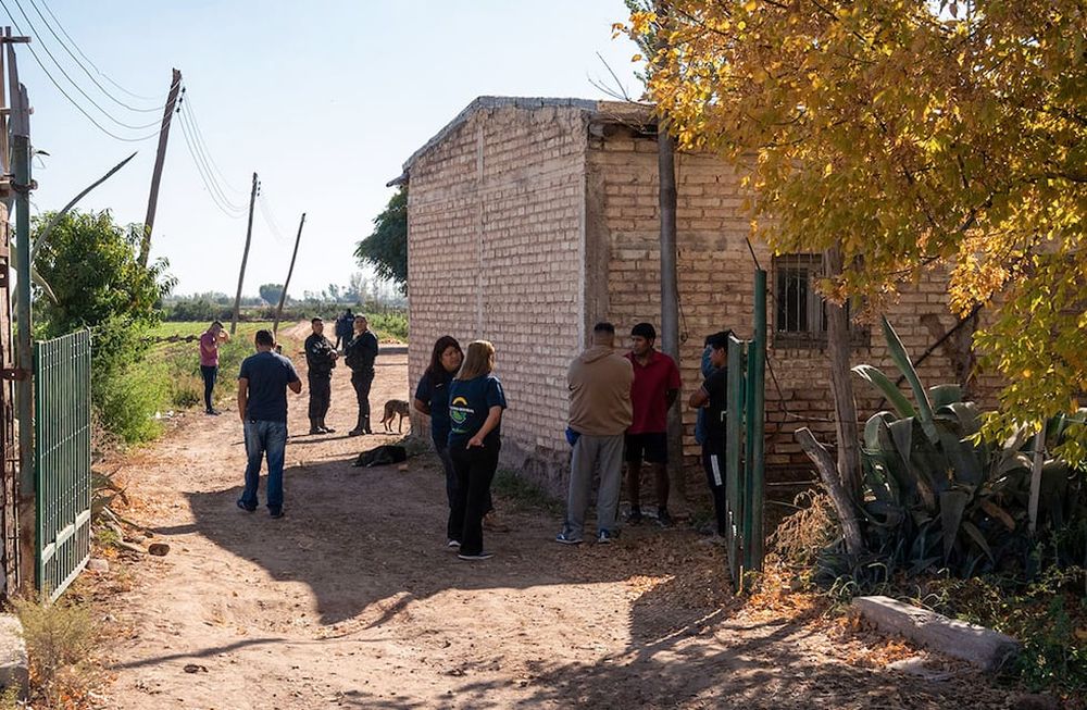 La finca donde fue asaltada la familia y Villca fue asesinado. Foto: Ignacio Blanco / Los Andes