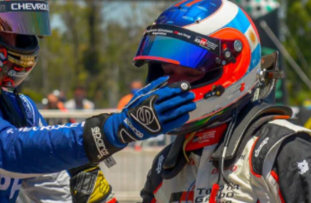 El divertido encuentro entre Barrichello y Canapino