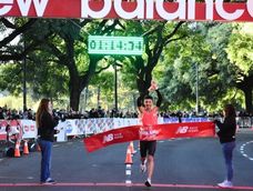 Maratón: Ignacio Erario brilló en los 25K de Buenos Aires y rompió el récord argentino
