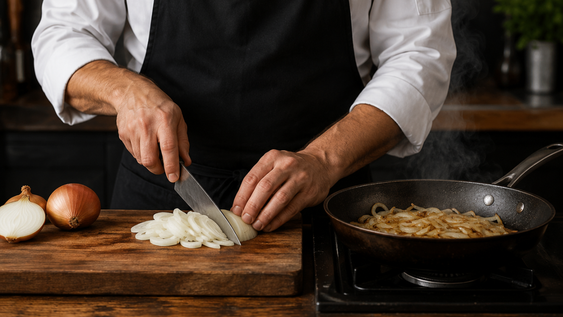 los cocineros no usan agua para hacer la sopa de cebolla: el ingrediente que la hace mas intensa y que en invierno cambia todo