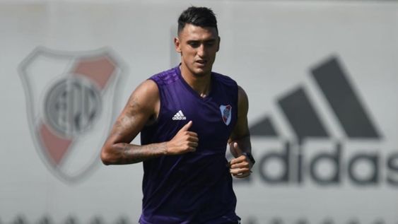 Matías Suárez se entrenó con River ¿jugará ante Godoy Cruz?