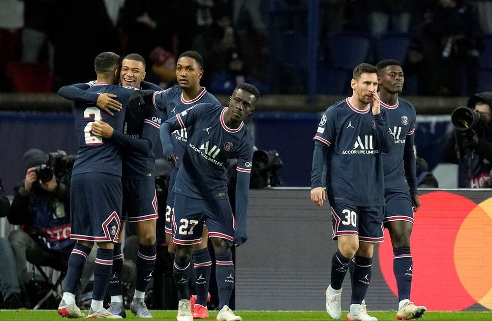 El argentino volvió a convertir en la Champions League / AP.