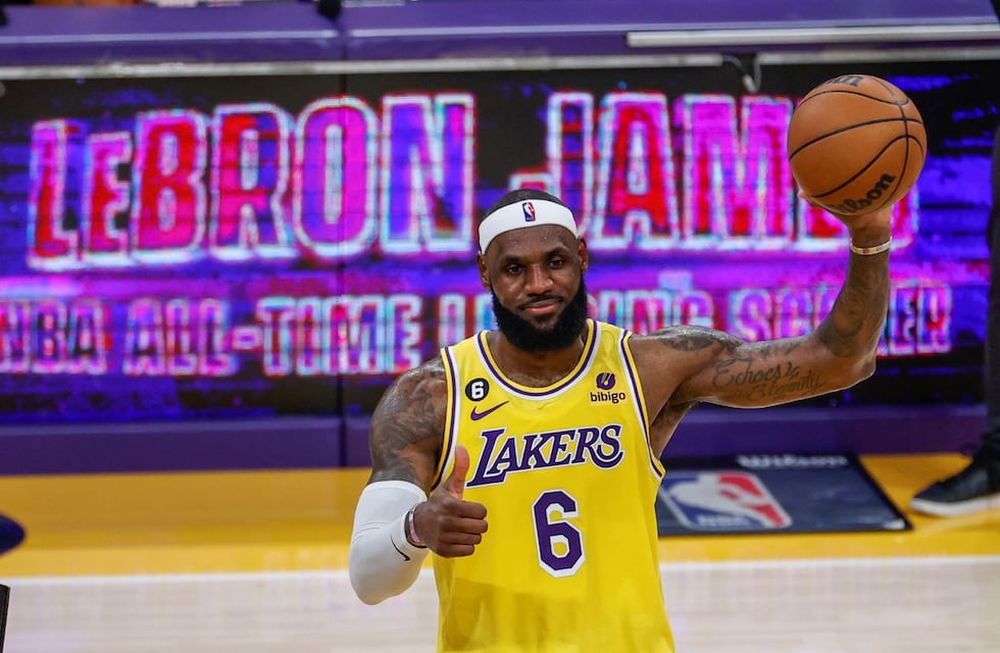 Los impresionantes números de Lebron James, el máximo anotador en la ...