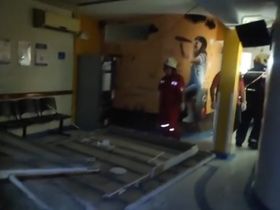 Un centro médico perteneciente a la Obra Social de los Empleados de Comercio y Actividades Civiles (OSECAC) se derrumbó este martes en el barrio porteño de Palermo