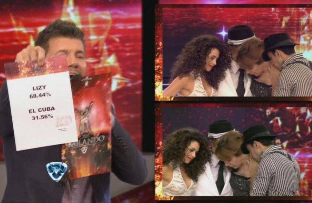 Lizy Tagliani le ganó a El Cuba en el Bailando 2014
