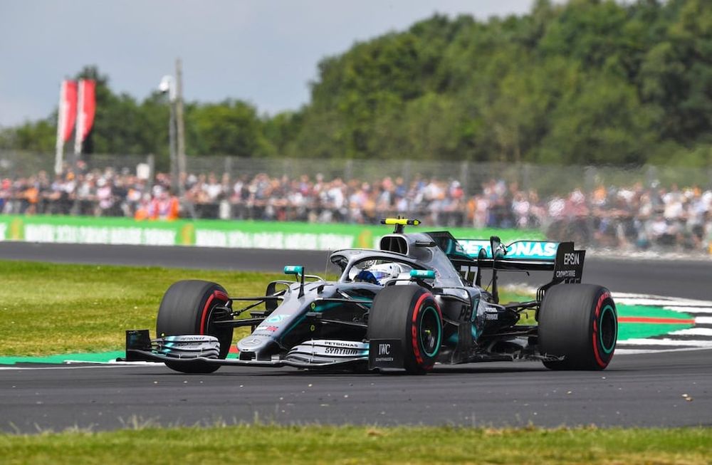 Bottas se quedó con el viernes de la Fórmula 1 en Silverstone