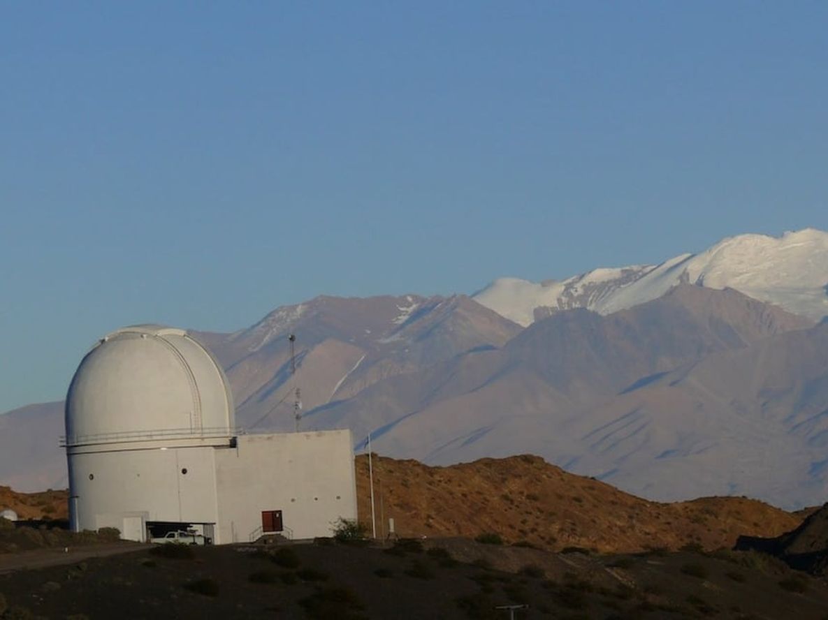 Observatorio astronómico El Leoncito, en San Juan.