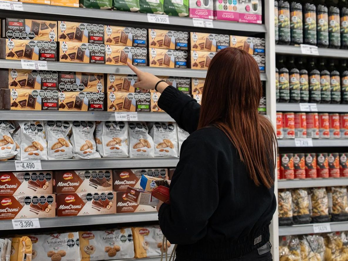 Los alimentos importados van ganando espacio en las góndolas