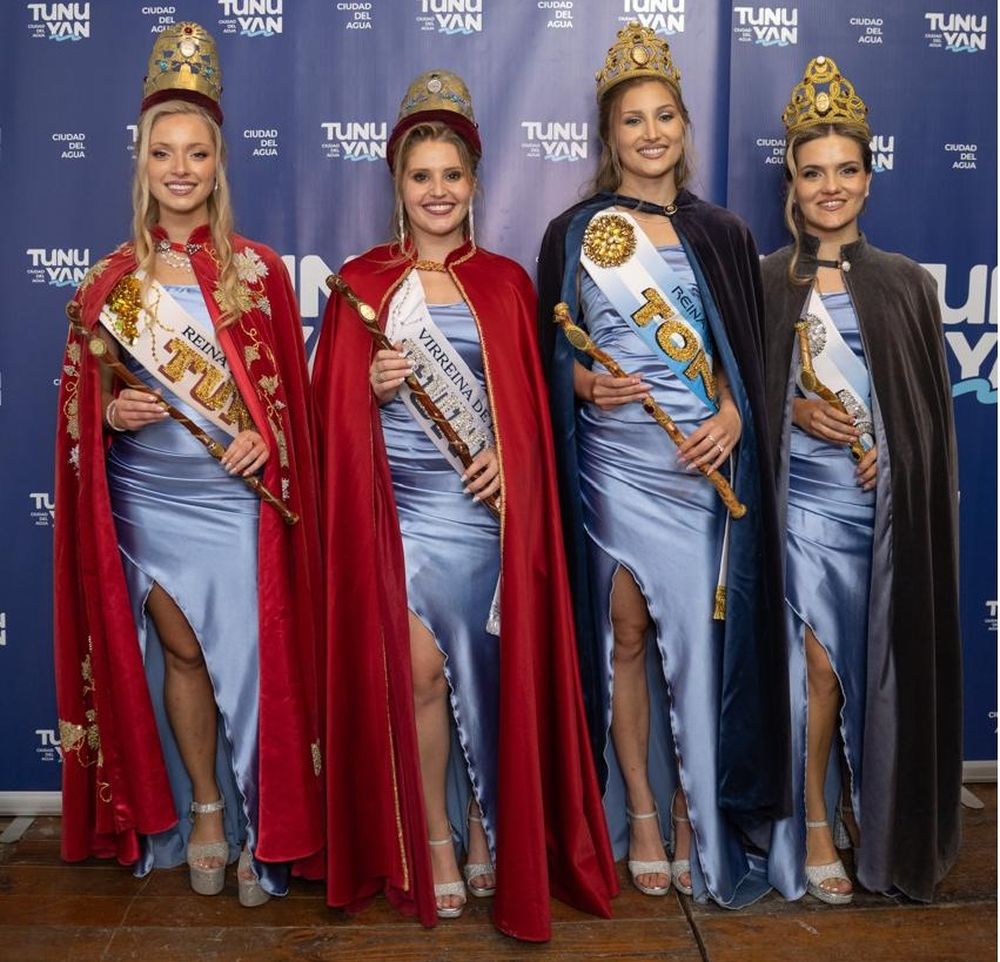 Las reinas y virreinas de la Vendimia 2026 de Tunuy&aacute;n y de La Tonada.
