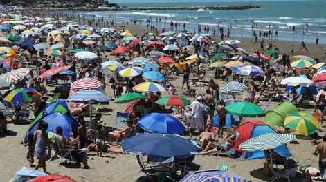Verano 2024 en Mar del Plata (Télam/Archivo).