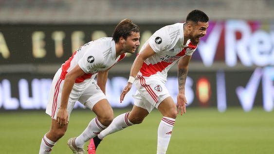 El chileno Díaz se lesionó y está en duda su participación en el superclásico del próximo sábado. / Gentileza.