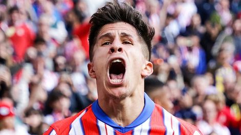 Los Andes | El Cholito sumó su primer tanto oficial con el Aleti. /Foto: Atlético de Madrid